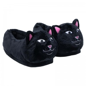Black Ripndip Lord Jermal Slippers | USADN2999