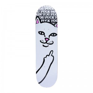 Black Ripndip Lord Nermal Fuckin Fuck Skateboard | USAGL2311