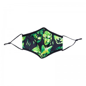 Black Ripndip Neon Cat Face Mask Accessories | USAHK2041