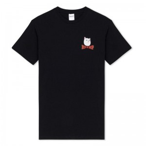Black Ripndip Ripndip Stage Shirts | USADN2768
