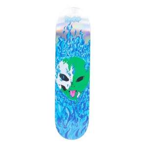 Blue Ripndip Alien In Heck Skateboard | USACE2281