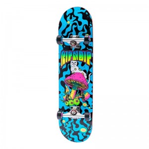 Blue Ripndip Psychedelic Complete Skateboard | USADN2313