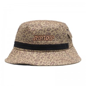 Brown Ripndip Spotted Boonie Bucket Hats | USATV2936