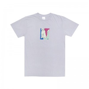Grey Ripndip Nermhol Shirts | USATV2749