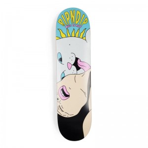 Multicolor Ripndip Lady Friend Skateboard | USAAP2315