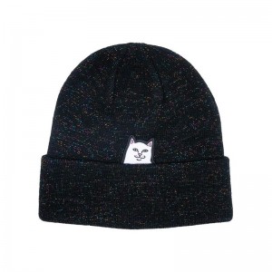 Multicolor Ripndip Lord Nermal 3M Reflective Beanie | USAEX2920