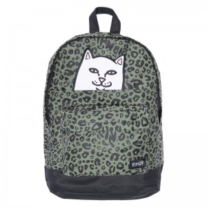 Olive Ripndip Spotted Backpacks | USANB2258